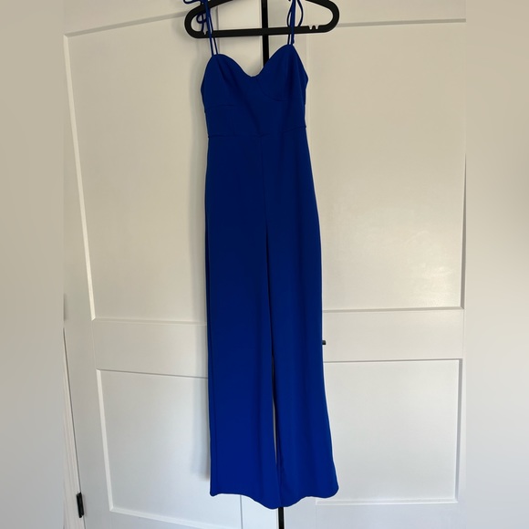 Blue jumpsuit - Picture 1 of 8